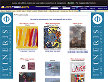 Tablet Screenshot of galleriavecchiatoartgalleries.arsvalue.com